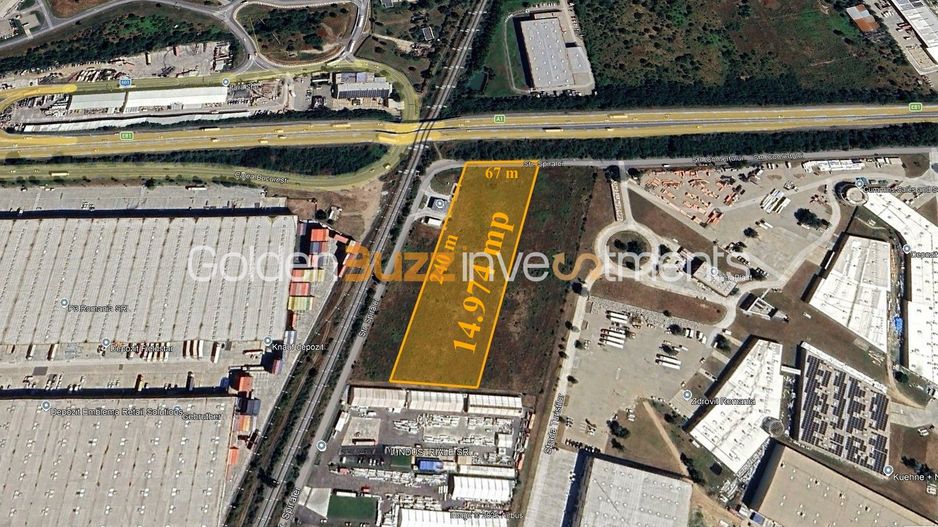 Teren industrial premium – A1 București–Pitești - 1,5 ha - Poză 3