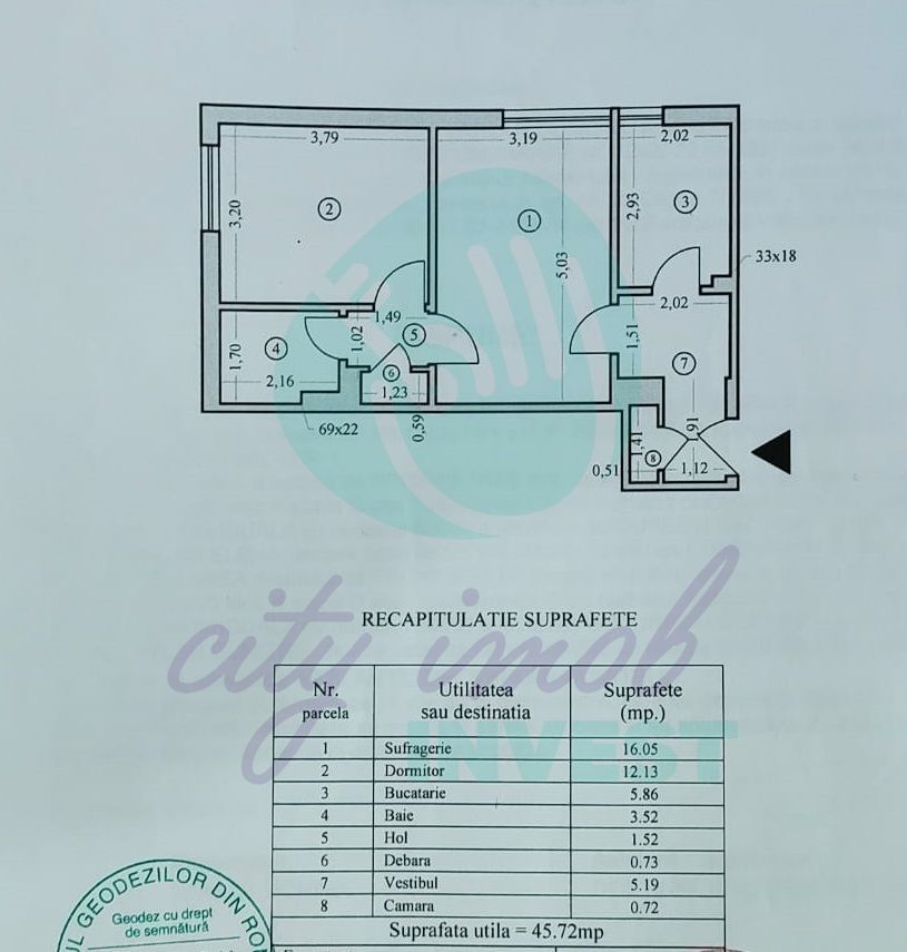 2 camere renovat, mobilat | Acceptă schimb - Poză 5