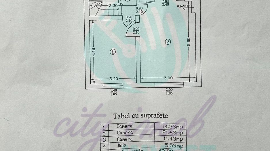 Casa in Vatra Luminoasa cu o curte generoasa - Poză 16