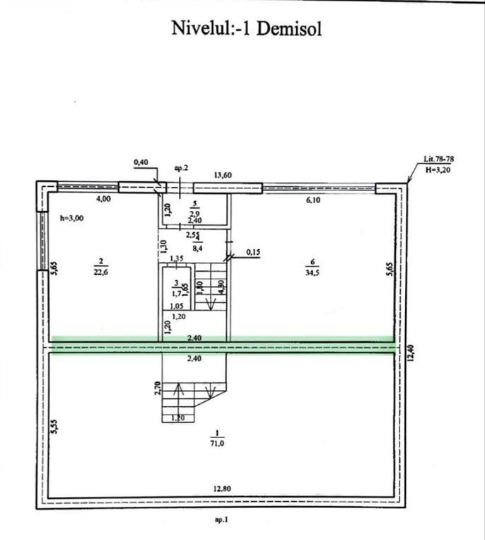 Vânzare duplex, 4 camere, str. Schinoasa Vale, sectorul Centru. - Poză 28