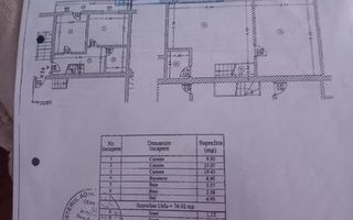 Se vinde apartament ( mansarda), 3 camere  74mp - Poză 7