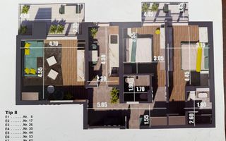 Apartament 3 camere | Sector 2 | Baicului | NOU - Poză 14