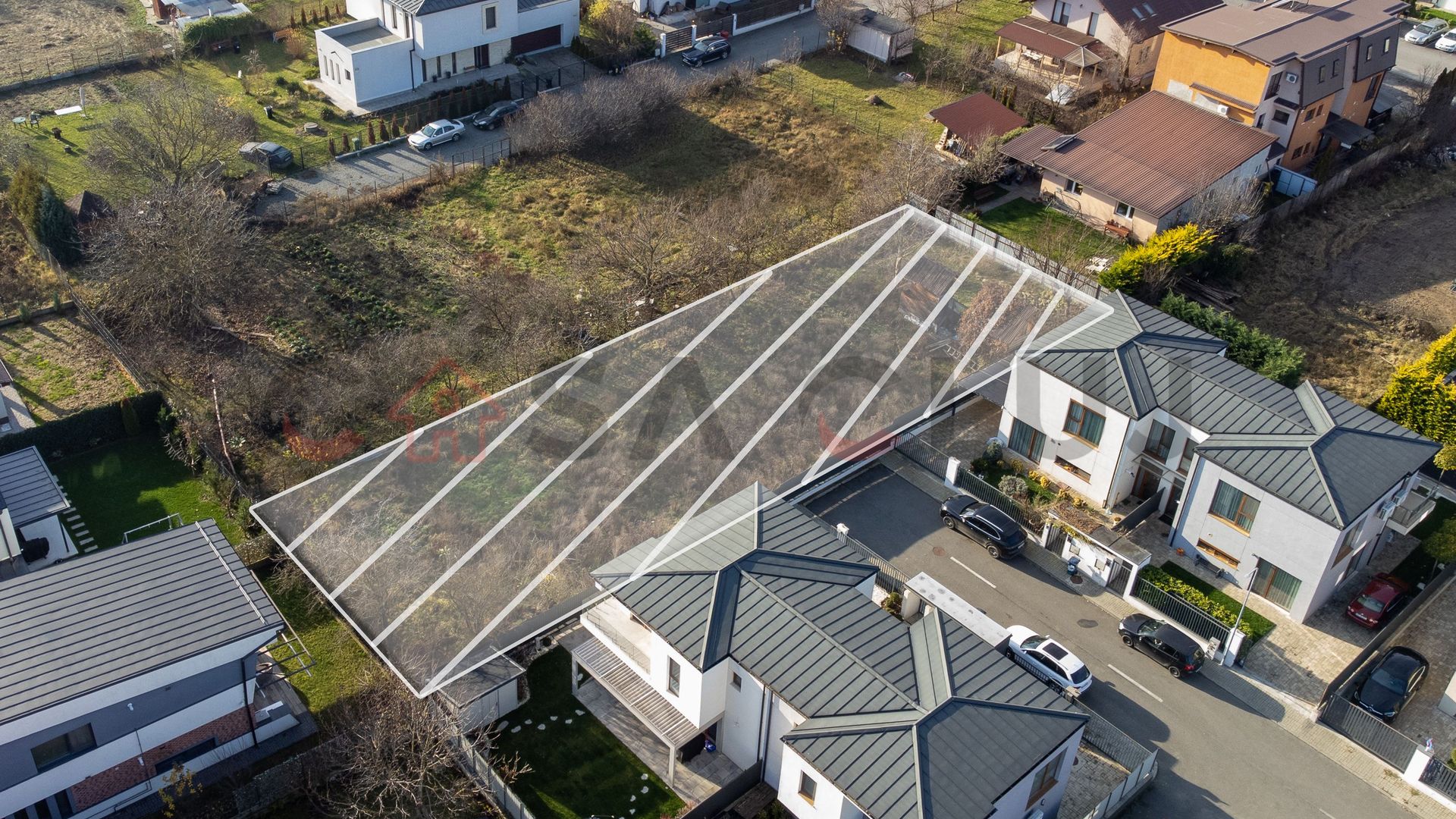 Teren de 877 mp, cu autorizatie de constructie,zona excelenta, Borhanci ! - Poză 1