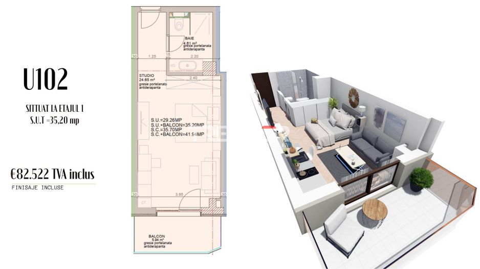 Apartamente premium la Marea Neagră | Stațiunea Jupiter – Cap Aurora - Poză 22