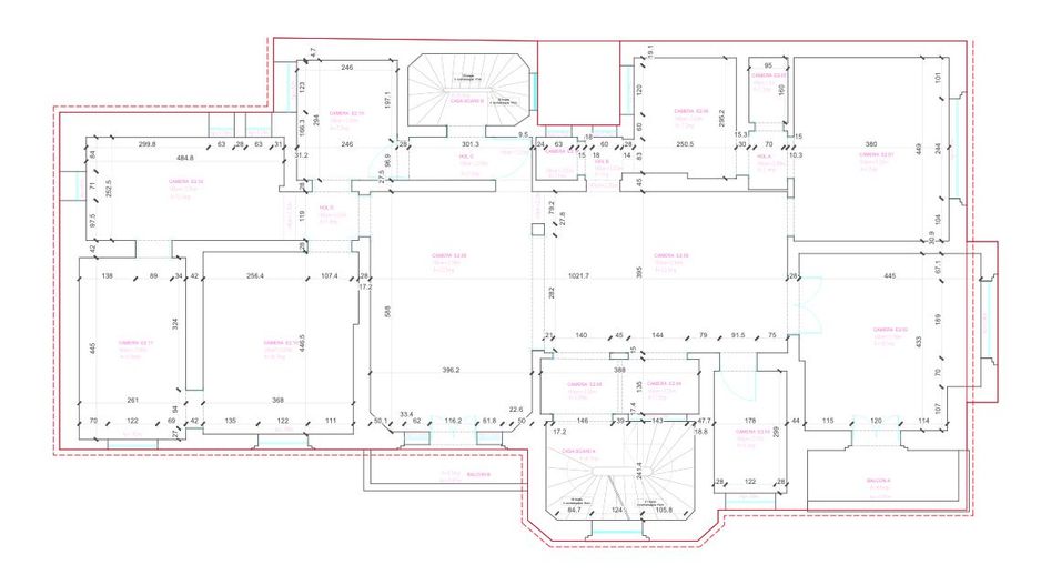 Imobil S+P+3 cu potential investitional ridicat | Ideal clinica, hotel boutique - Schiță 15