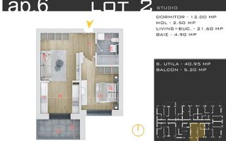 Studio 46mp  - Design Modern - Zona Pallady - Comision 0% - Poză 5