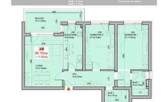 Apartament modern 3 camere I Nusco City - Poză 15