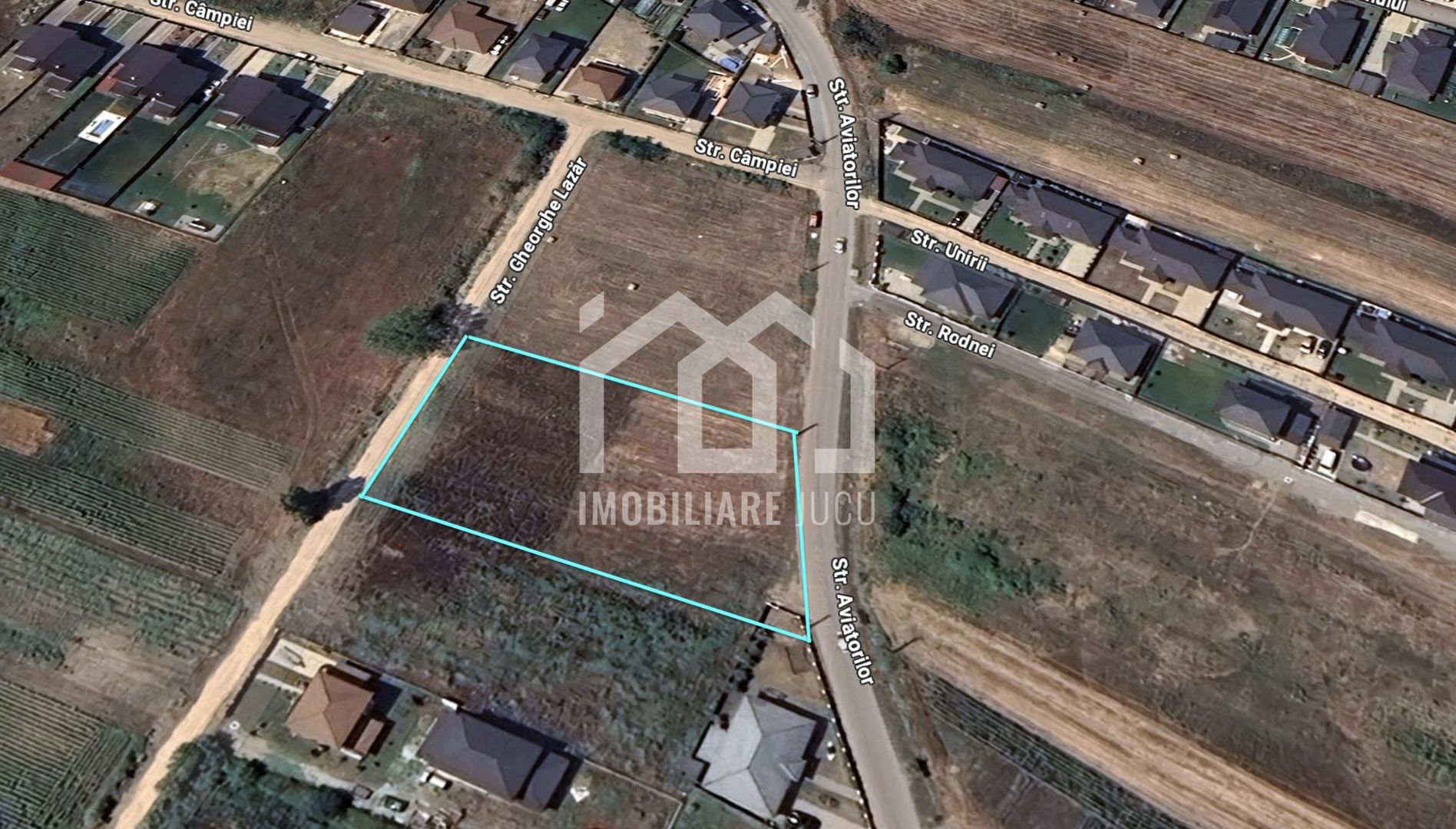 Teren 2900 mp colț | 2 fronturi | Aviatorilor | 165.000€ - Poză 2