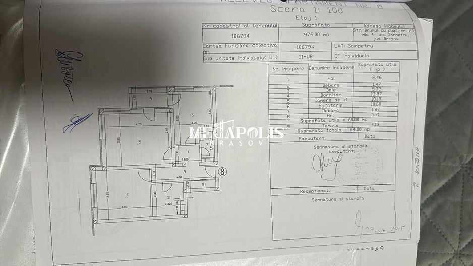 Apartament 2 Camere Decomandat / Etaj Intermediar Sanpetru - Poză 16
