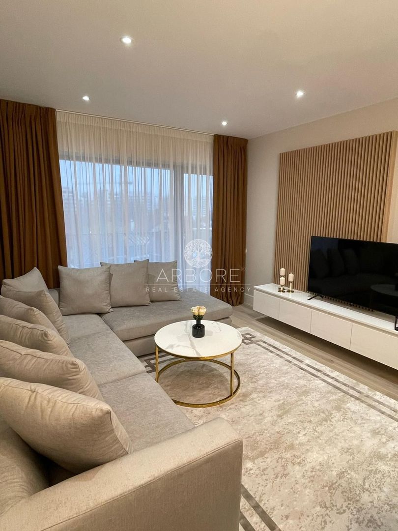 Apartament premium 3 camere zona Pipera | Piscină, Gym, Parcare - Poză 1