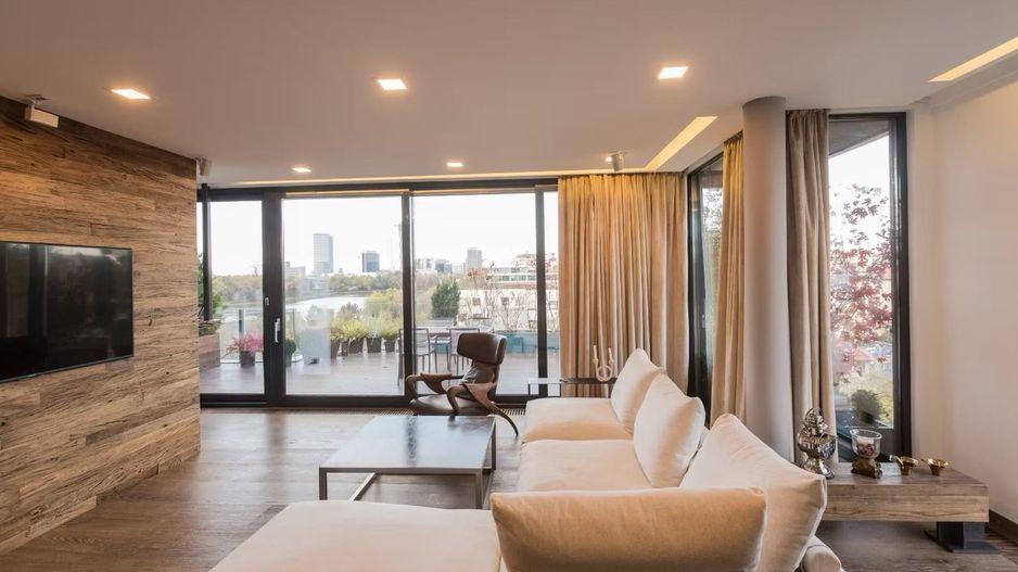 Penthouse 2 camere I Floreasca I Vedere superba - Poză 2