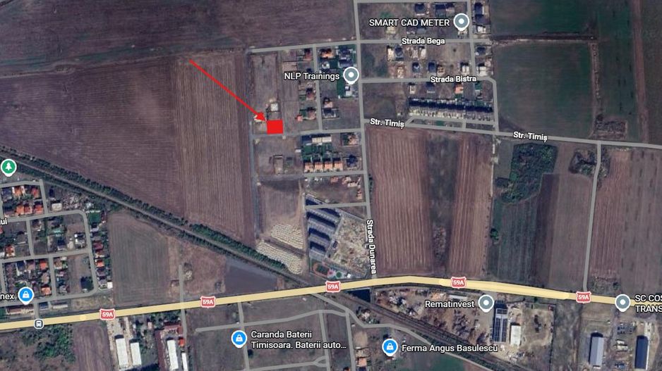 COMISION 0%, Teren 587 MP, 2 Fronuri, Utilitati, Regim P+1E, SACALAZ - Poză 3