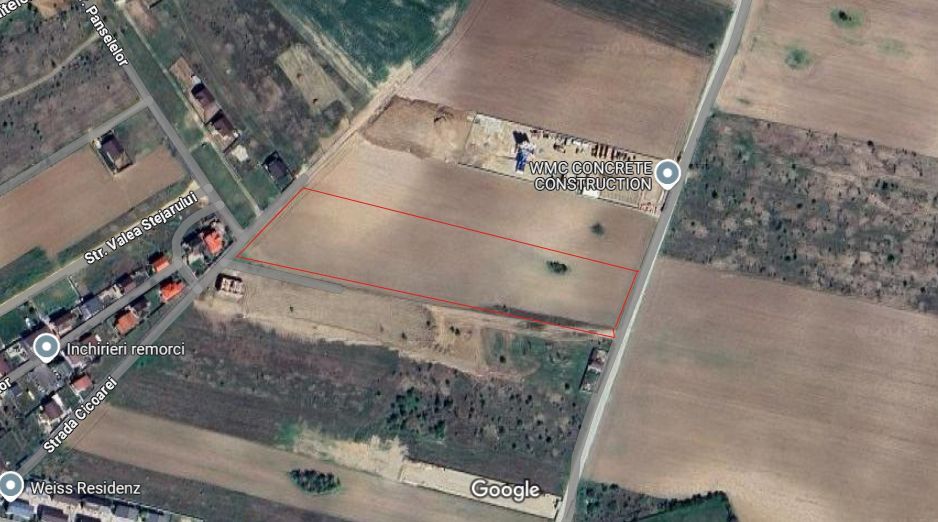 Dragomiresti Valea - Langa Centura, teren 15.600 mp, 28E/mp - Poză 1