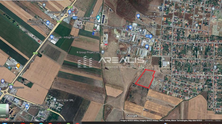 Teren industrial în Sânleani, la doar 8 km de Arad! - Poză 8