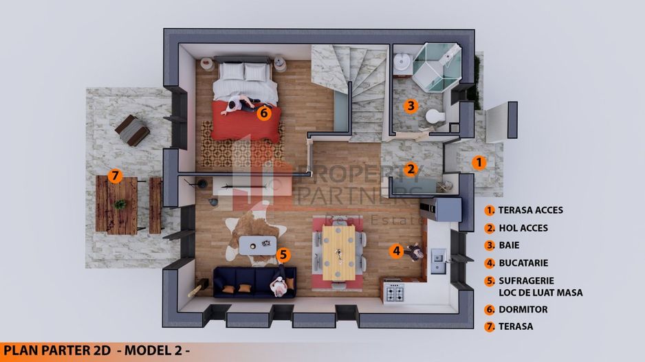 Complex rezidențial de case în Dragomiresti Vale, Ilfov - Schiță 17