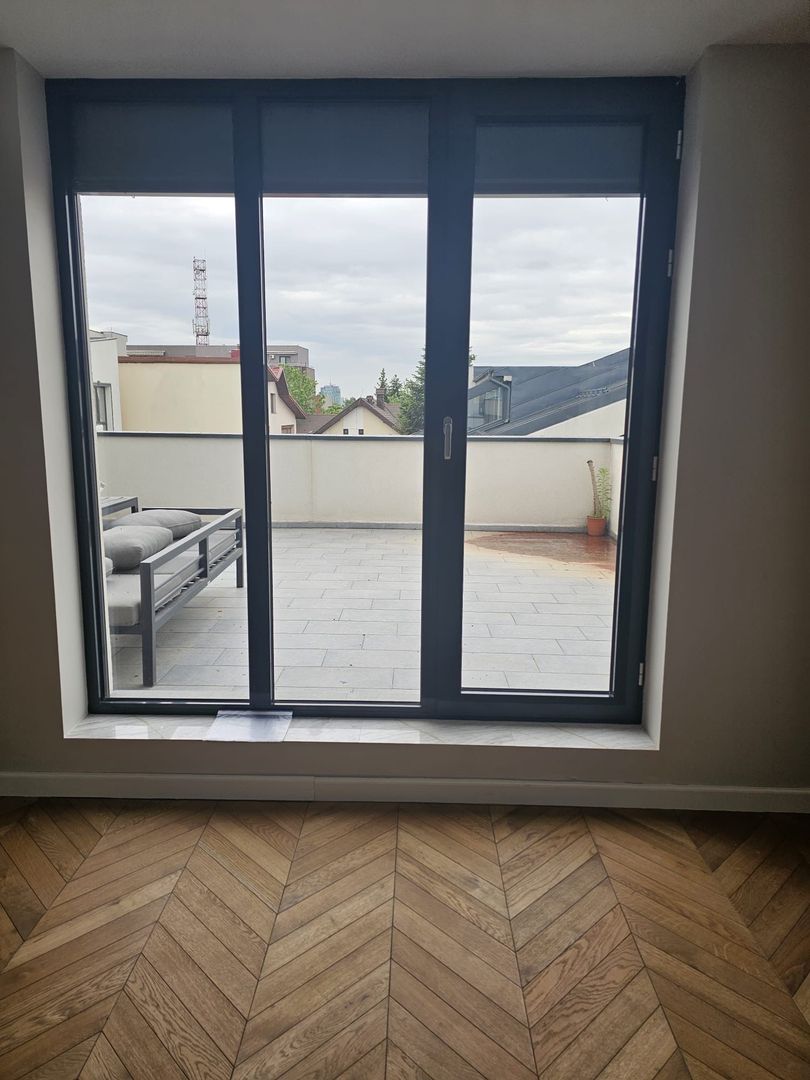 Penthouse Modern | 4 Camere | Cartierul Francez Herăstrău | Terasă - Poză 11