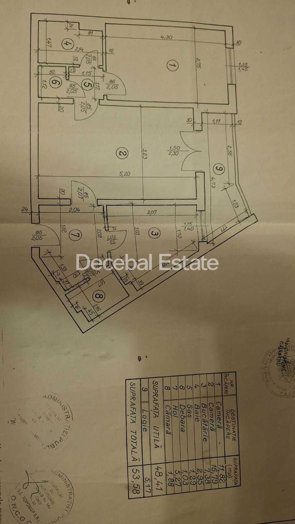 Apartament cu 2 camere semidecomandat etaj 4/10 55 mp Parcul IOR. - Poză 5