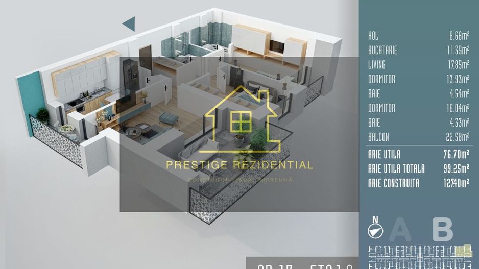 Auchan Titan-AP.3 cam.finalizat-Pallady-Auchan-Lidl - Poză 2