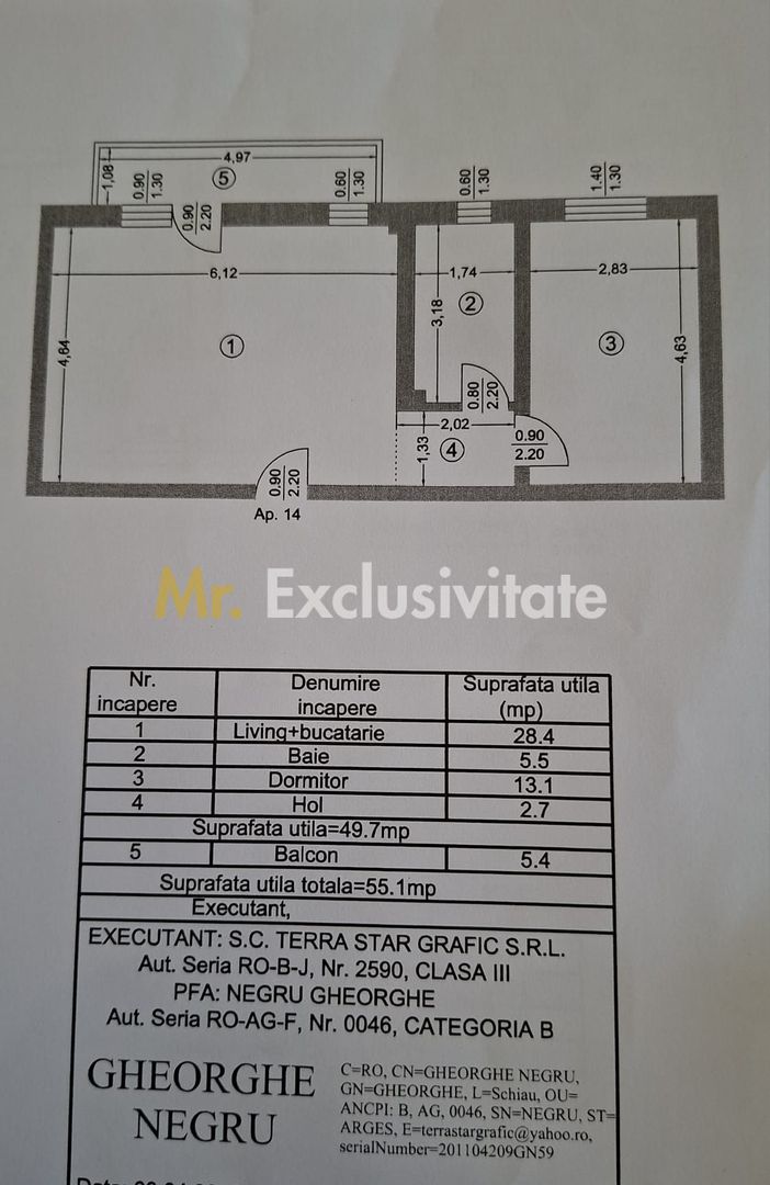Apartament cu 2 camere de vânzare în Exterior Vest, Pitesti - Poză 4
