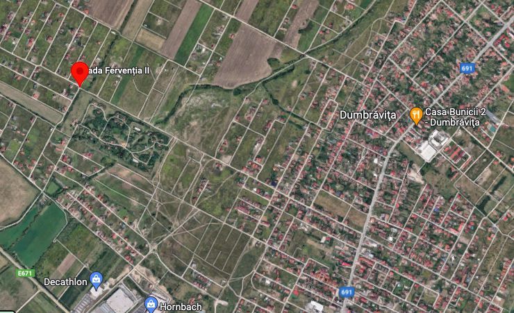 Teren front de 17ml, zona Cora - Poză 3