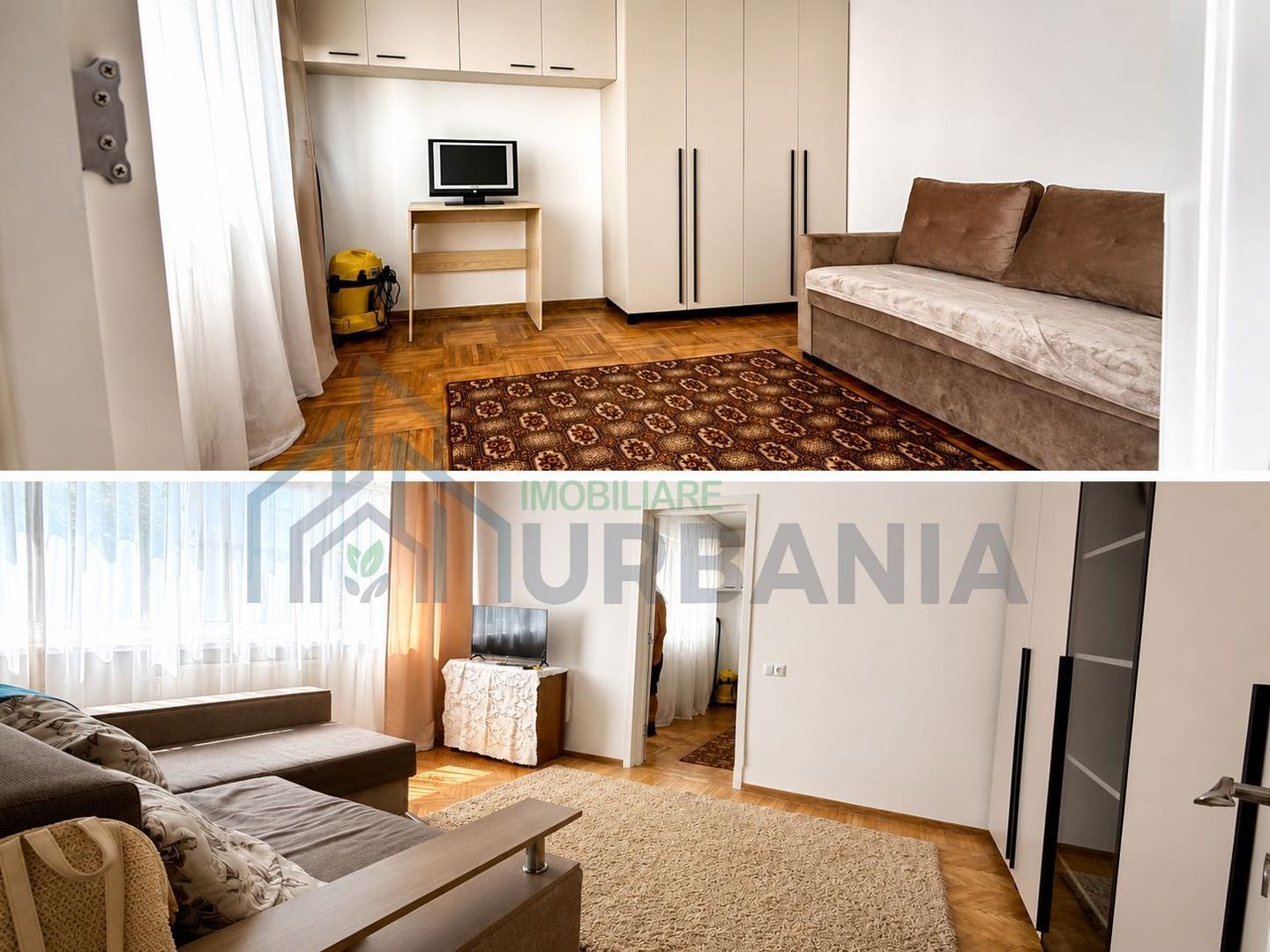 Apartament decomandat, 2 camere, mobilat, zona Podu Roș – Iași - Poză 1