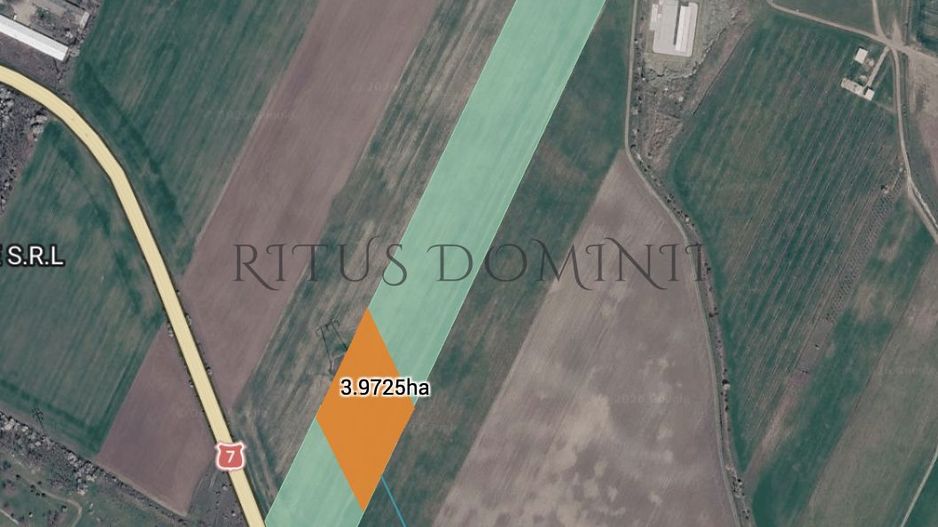 Teren Industrial de 4 hectare, Centura Arad, Livada - Poză 1