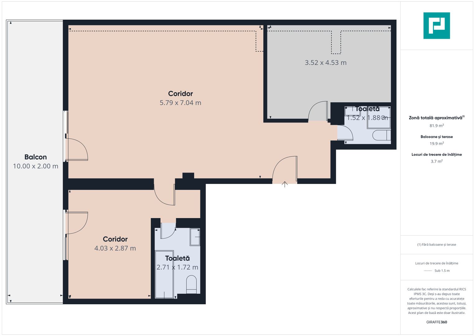 Apartament 3 camere , 2 băi , zona Freidorf - Poză 15