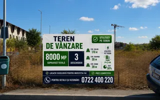 Teren premium pentru dezvoltatori – 3 deschideri, utilități pe teren - Poză 23
