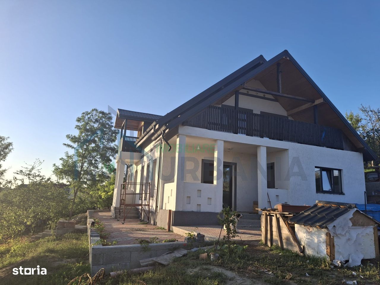 Vând casă P+M (2020) cu teren 1500m, Țigănași stradă principală - Poză 1
