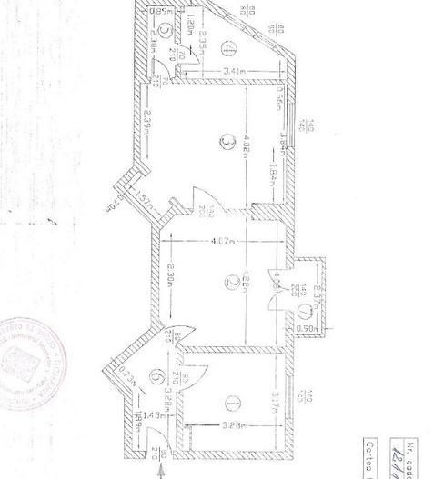 Apartament 2 camere in vila | Romana, ASE - Centrala proprie | Mobilat - Schiță 16