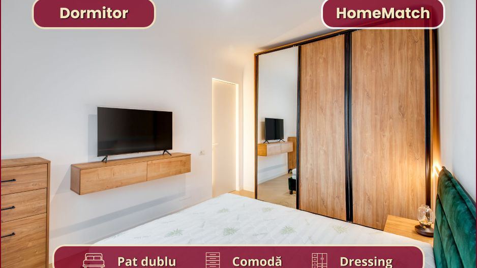 Cortina North || 2 camere || Finisaje de lux || Parcare || Comision 0% - Poză 8