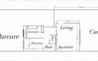 Casă duplex mobilat utilat 3 camere 2 bai teren 288 mp in Tălmaciu - Poză 19