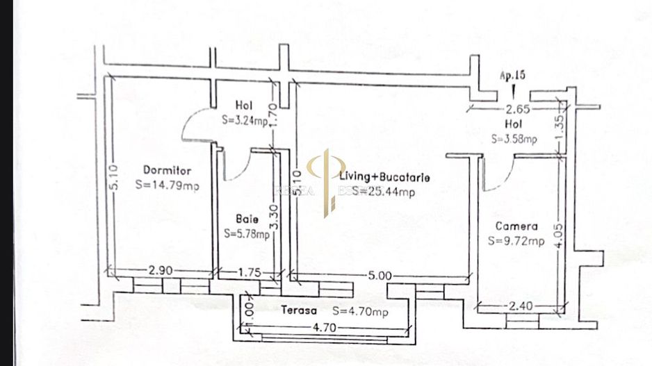 Apartament 3 camere în Giroc, aproape de Hotel IQ - Poză 10