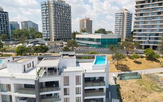 PENTHOUSE CU PISCINA, VEDERE PANORAMICA LA MARE/FALEZA OLIMP - Poză 26