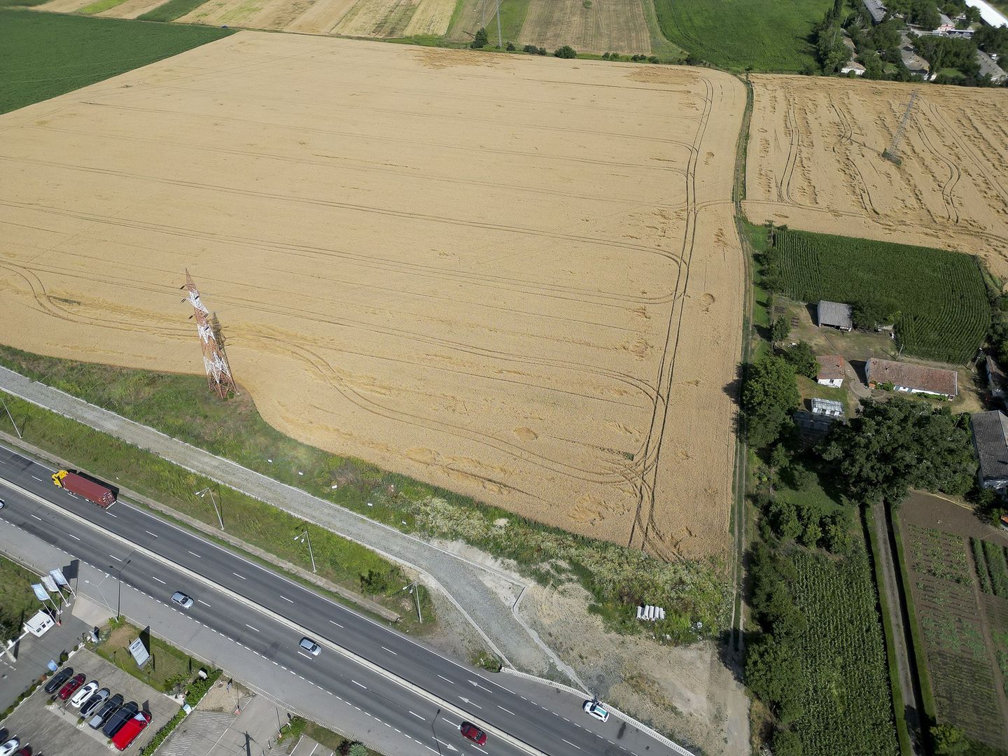 Teren 7653mp cu PUZ aprobat DN Arad Oradea - Poză 5