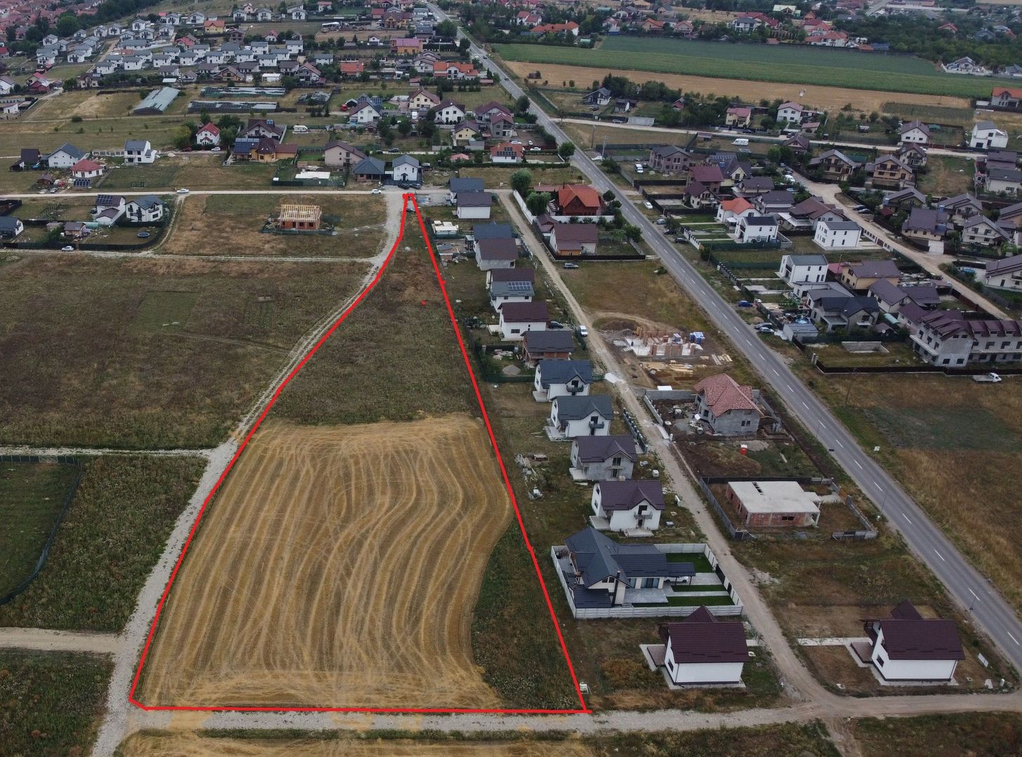 Teren intravilan 8791 m2 Sanpetru-Bod,CF curti-constructii,COMISION 0% - Poză 1