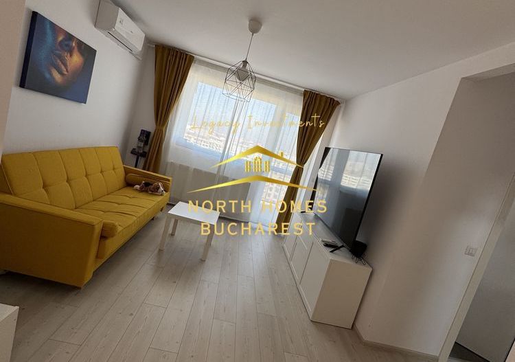 Ap 2 camere, mobilat si utilat, centrala proprie + loc de parcare - Poză 1