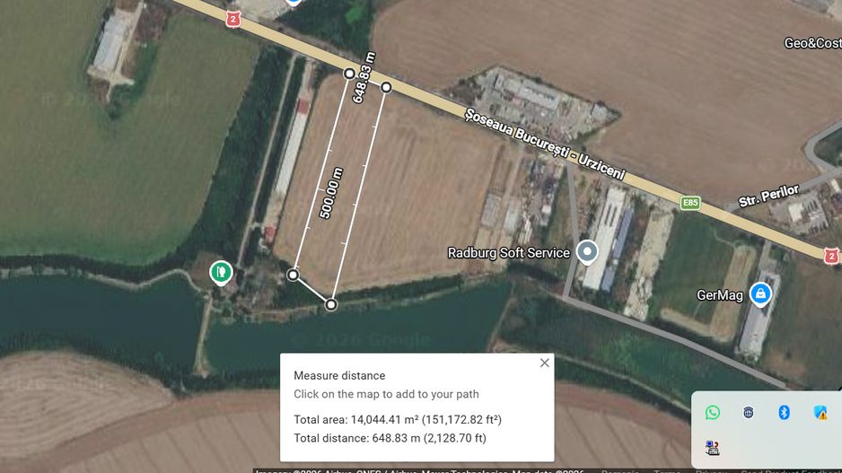 Vand teren intravilan cu destinatie hale - Ganeasa - Sindrilita - Poză 3