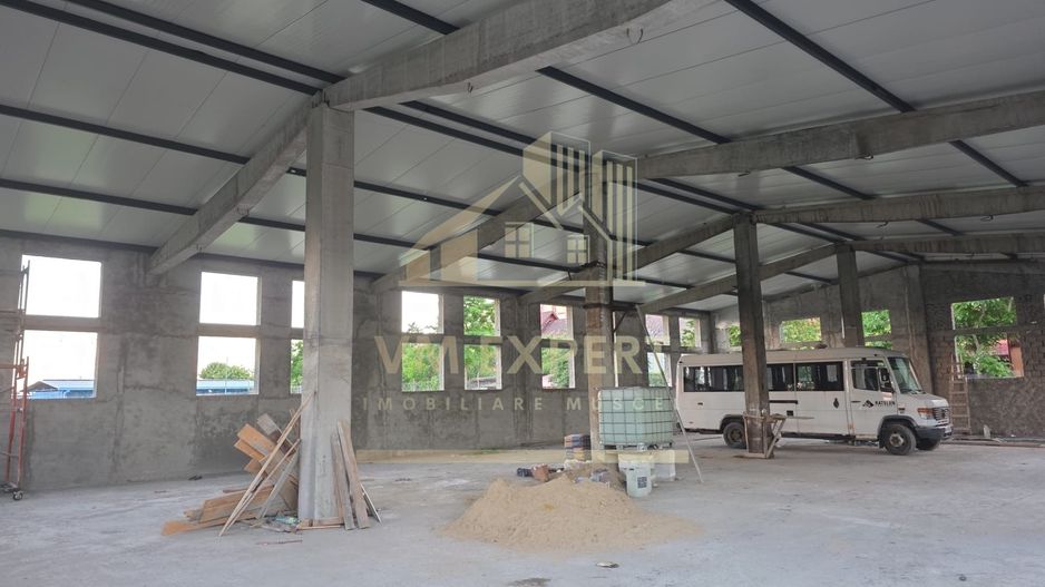 HALĂ INDUSTRIALĂ DE ÎNCHIRIAT – 600 MP | ACCES TIR– CÂMPULUNG - Poză 2