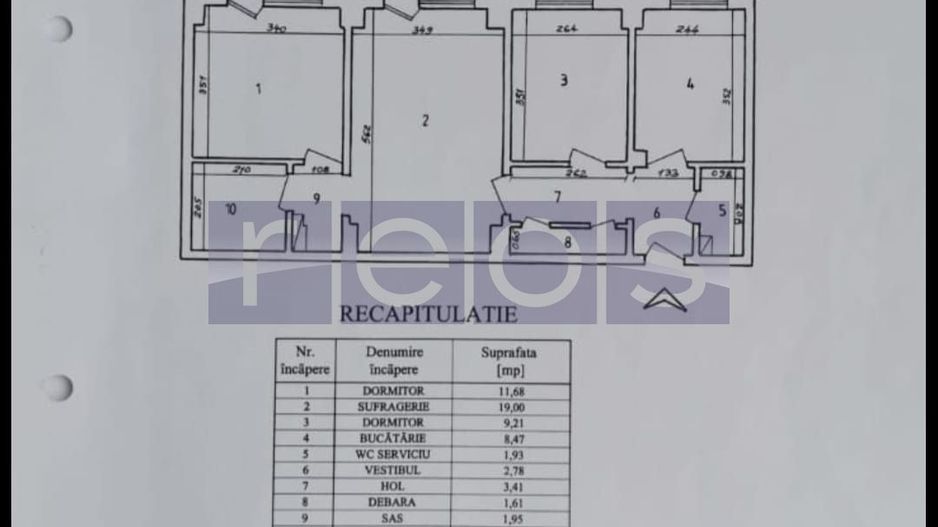 128500 EURO | APARTAMENT 3 CAMERE BLOC  1992 |  MAICA DOMNULUI - Poză 11
