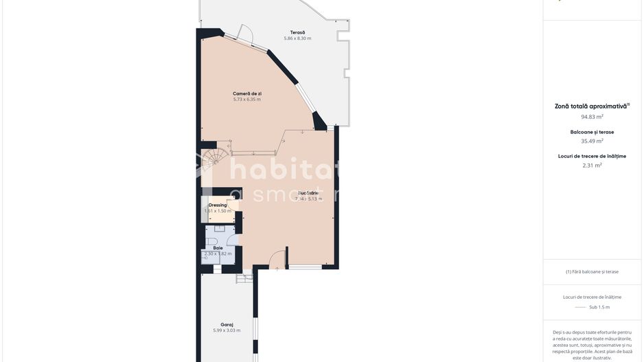 Descoperă eleganța unei case moderne– vizitează prin tur virtual - Poză 37