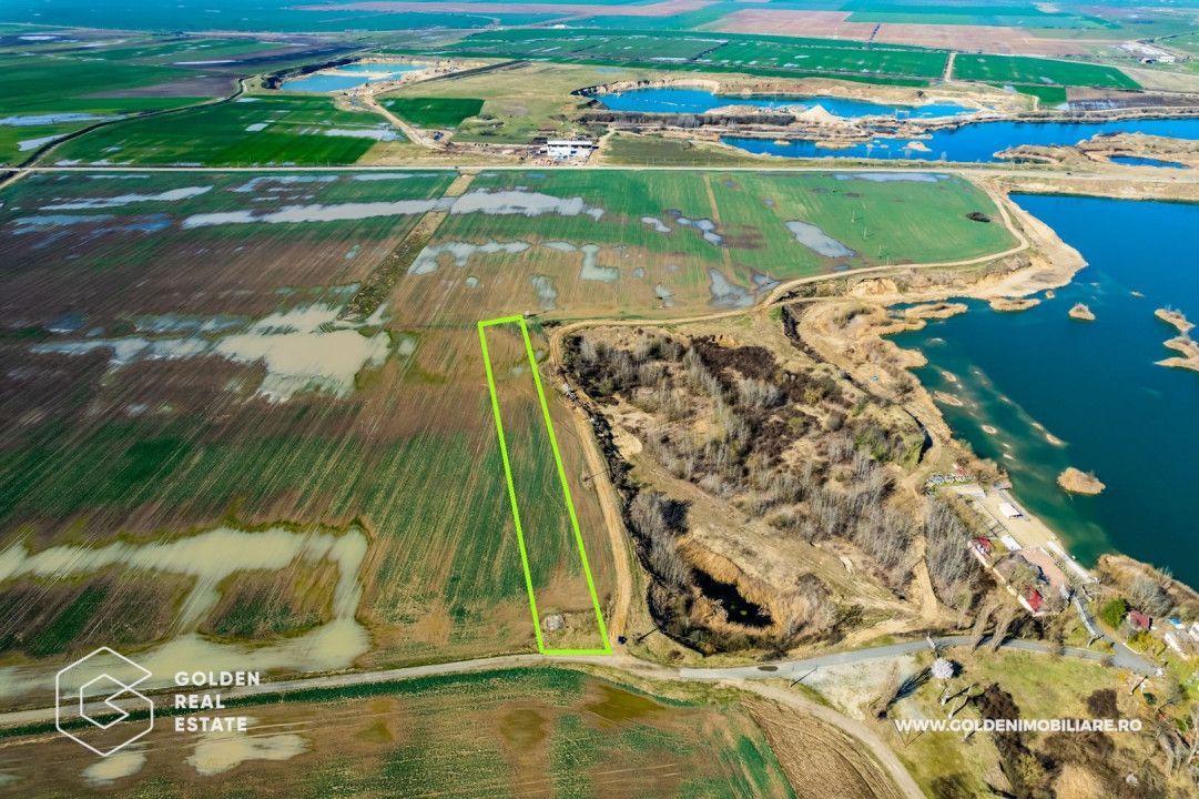 Teren intravilan, 5000 mp, langa lacul Ghioroc - Poză 1