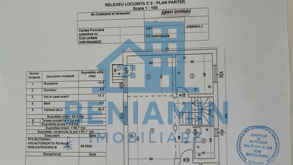Casa 4 Dormitoare-Living-Bucatarie-2 Bai-169mp-Teren 410-Bariera - Poză 7