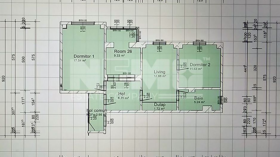 APARTAMENT 3 CAMERE I CARTIER OBCINI I 65mp I SUCEAVA I 85000 EURO - Poză 3