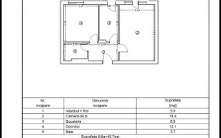 Cosmopolis | Apartament 2 camere | include parcare - Schiță 10