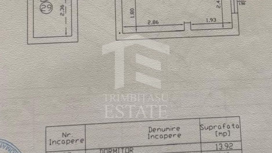 2 camere cu terasa 12mp- loc parcare Dobroiesti-Fundeni - Schiță 3
