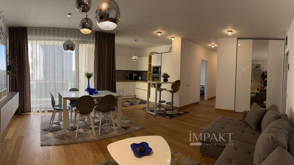 Apartament spatios 90mp cu 3 camere + 2 terase langa Iulius Mall - Poză 3