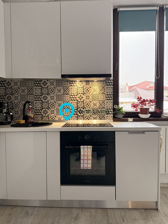 Studio 2 camere, 43 mp, mobilat complet, 4 min metrou Parcă Bazilescu - Poză 5