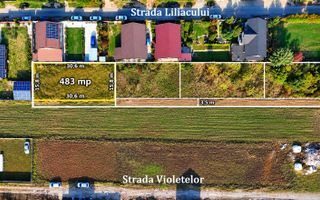 BRANESTI, TEREN 483 MP! - Poză 1
