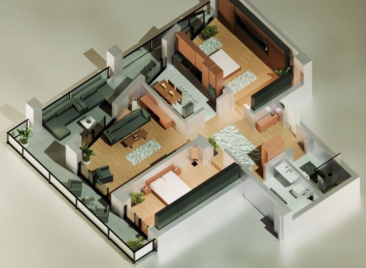 Tomis Nord/Carrefour -Vanzare Apartament cu 3 camere, bloc nou. - Poză 1